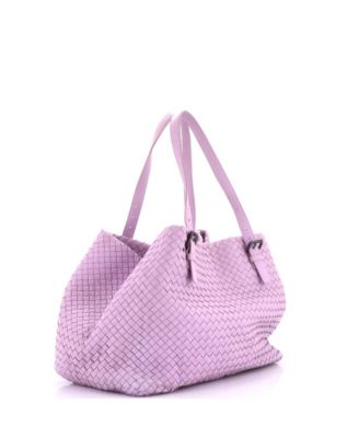 Large A-Shape Tote Intrecciato Nappa