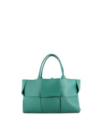 Medium Arco Tote Maxi Intrecciato Leather