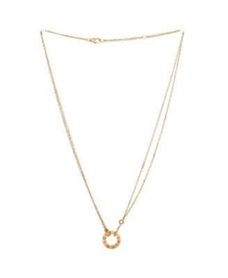 2 Diamonds Love Pendant Necklace