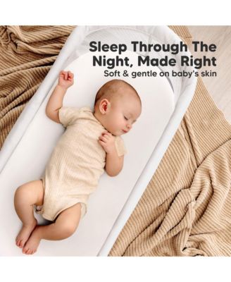 2-Pack Isla Waterproof Bassinet Sheets for Boy, Girl, Baby Fitted Bassinet Mattress Protector Cover