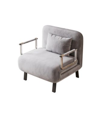 Tri-Fold Sofa Bed with Adjustable Backrest