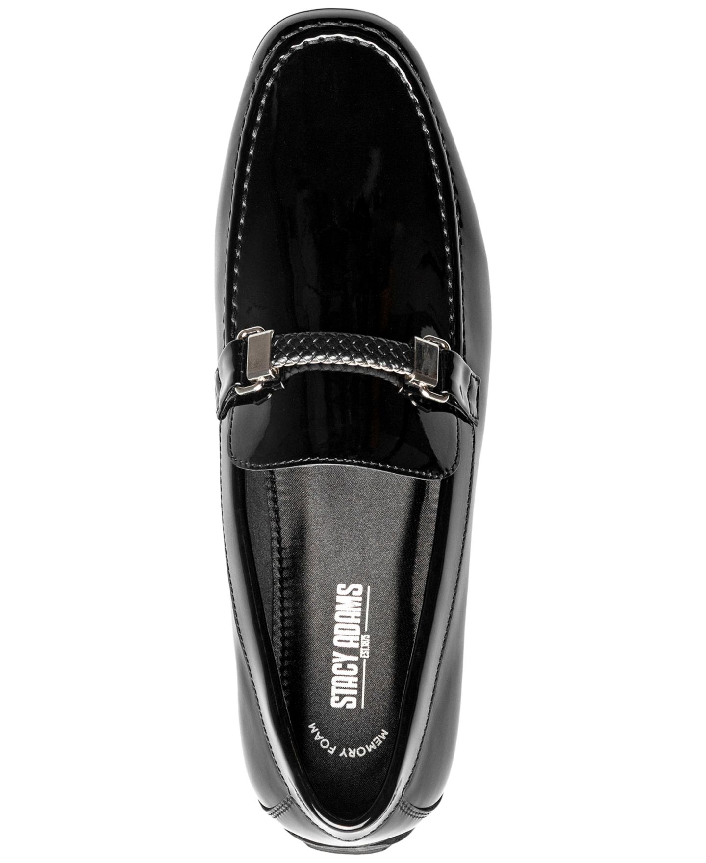 Мужские туфли Stacy Adams Sheridan Round-Toe Bit Slip-On, цвет: Oxford — фото 4
