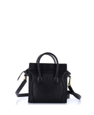 Nano Luggage Bag Smooth Leather