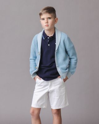 Big Boys Hope and Henry Organic Shawl Collar Cardigan Sweater