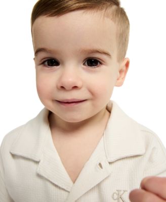 Baby Boys' Novelty Knit Shirt and Shorts, 2-Piece Set