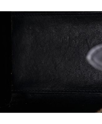 Nano Luggage Bag Printed Jacquard and Leather