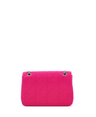 Medium Jamie Flap Bag Quilted Jersey
