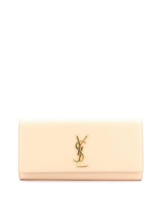 Long Classic Monogram Clutch Leather