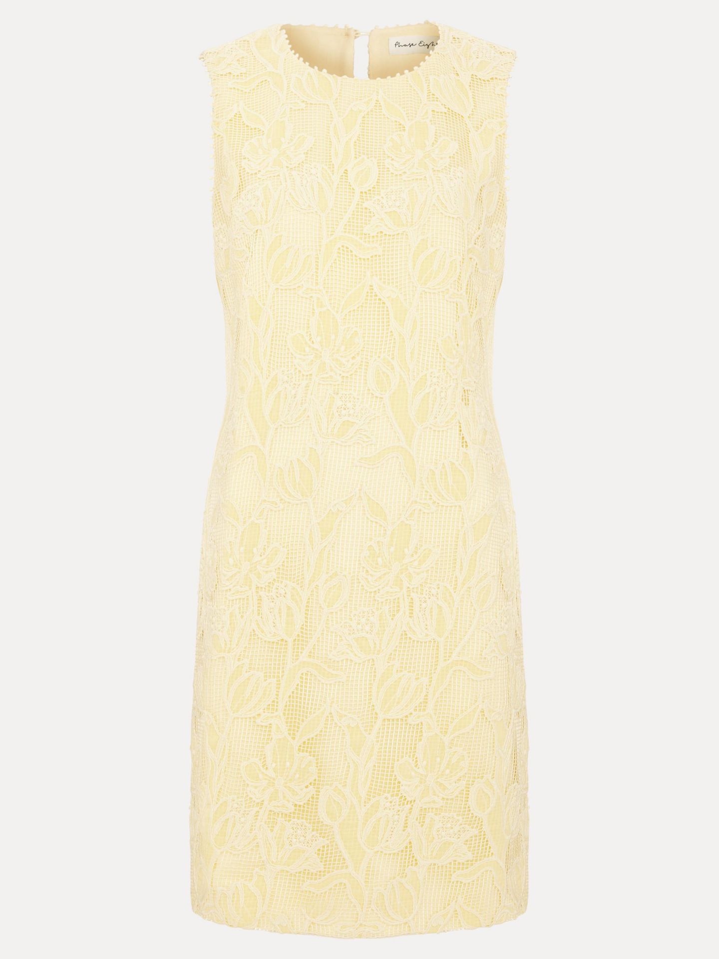Женское платье Phase Eight Bryony Lace, цвет: Бледный жёлтый — фото 8