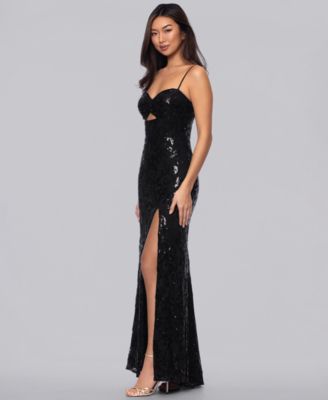 princess polly baby blue dress Women's Black Formal Dresses & Evening Gowns