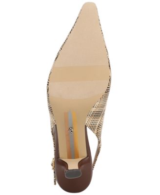 Women's Bianka Leather Slingback Pumps
