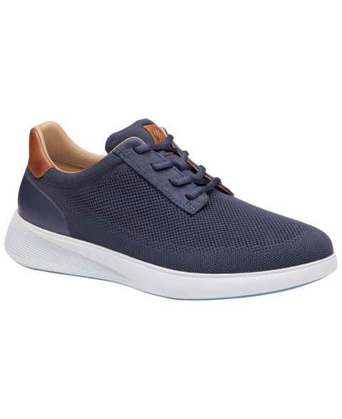 Мужские кроссовки Johnston & Murphy Ackerson Knit Lace-Up, цвет: Тёмно-синий вязаный