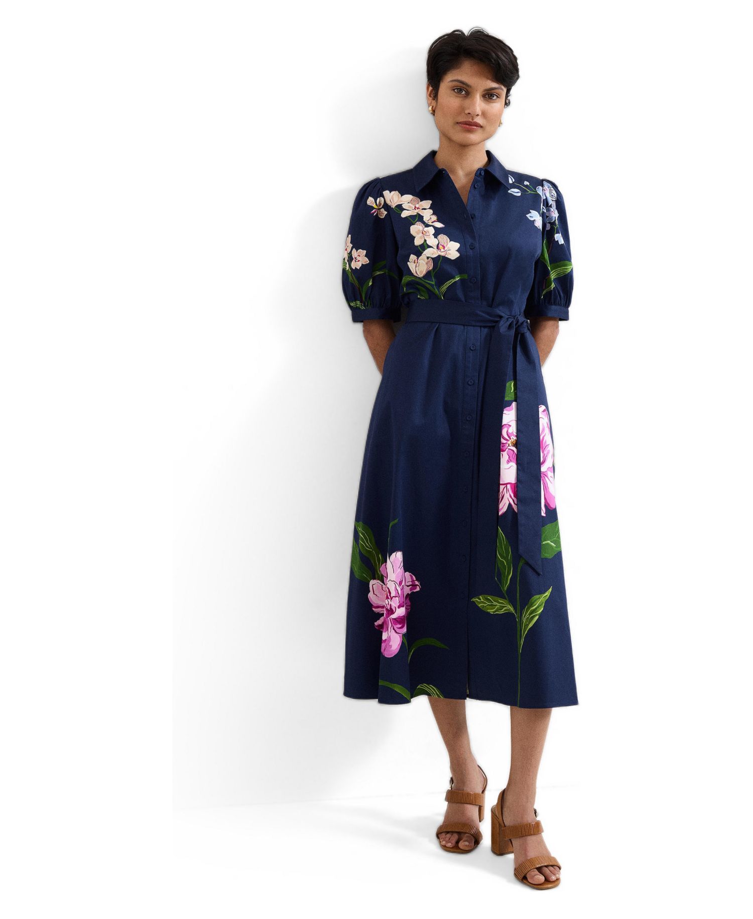 Women's Kerrie Floral Shirt Dress
