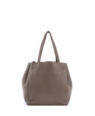 Medium Phantom Tie Cabas Tote Leather