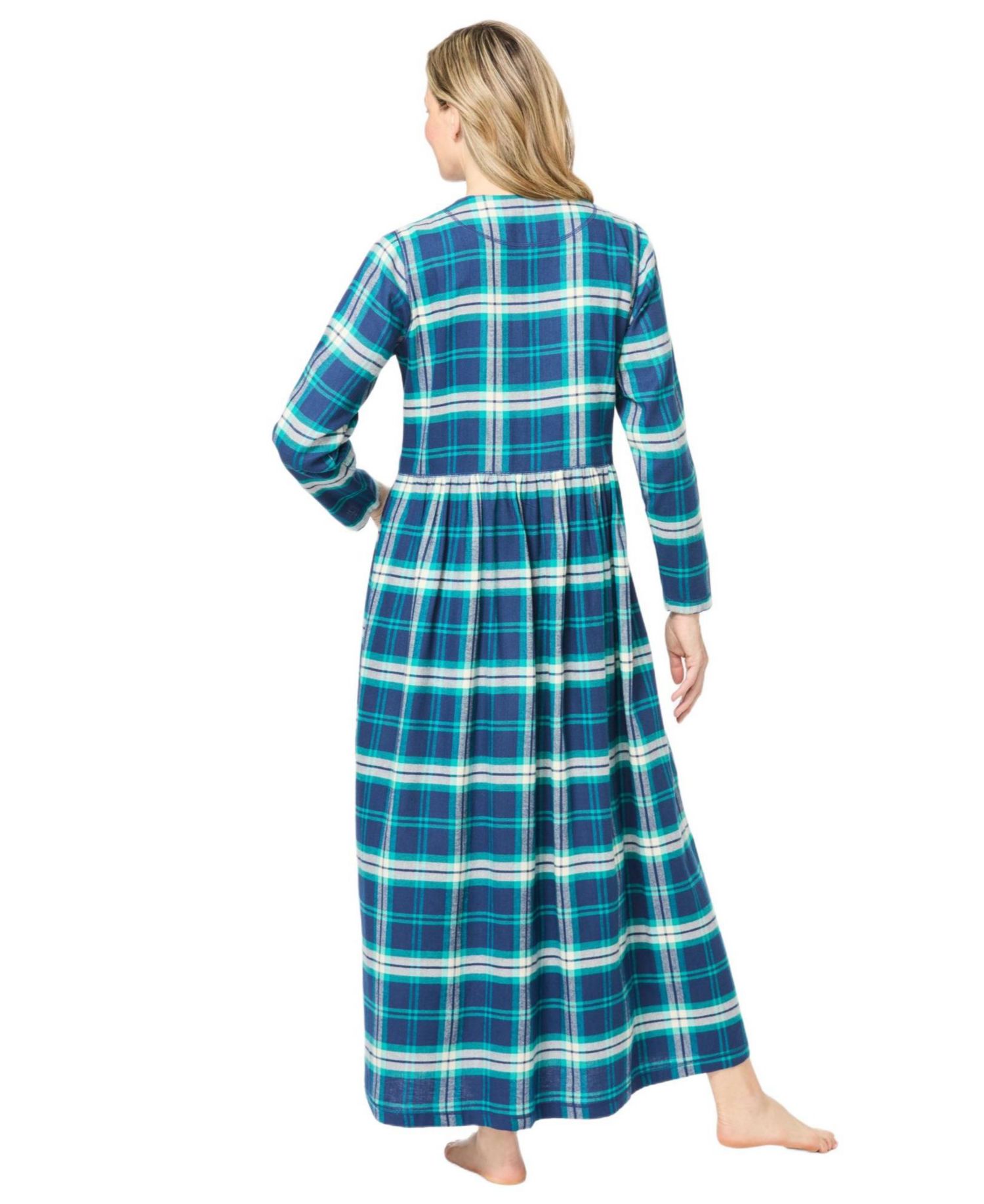Plus Size Only Necessities Flannel Plaid Lounger