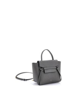 Nano Belt Bag Textured Leather