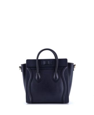 Nano Luggage Bag Smooth Leather