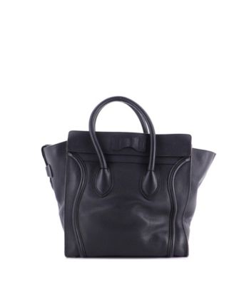 Mini Luggage Bag Grainy Leather