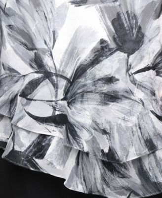 Plus Size Scoop Neck Bell-Sleeve Blouse