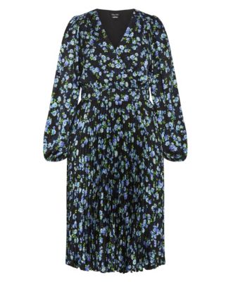 Plus Size Finley Pleat Dress