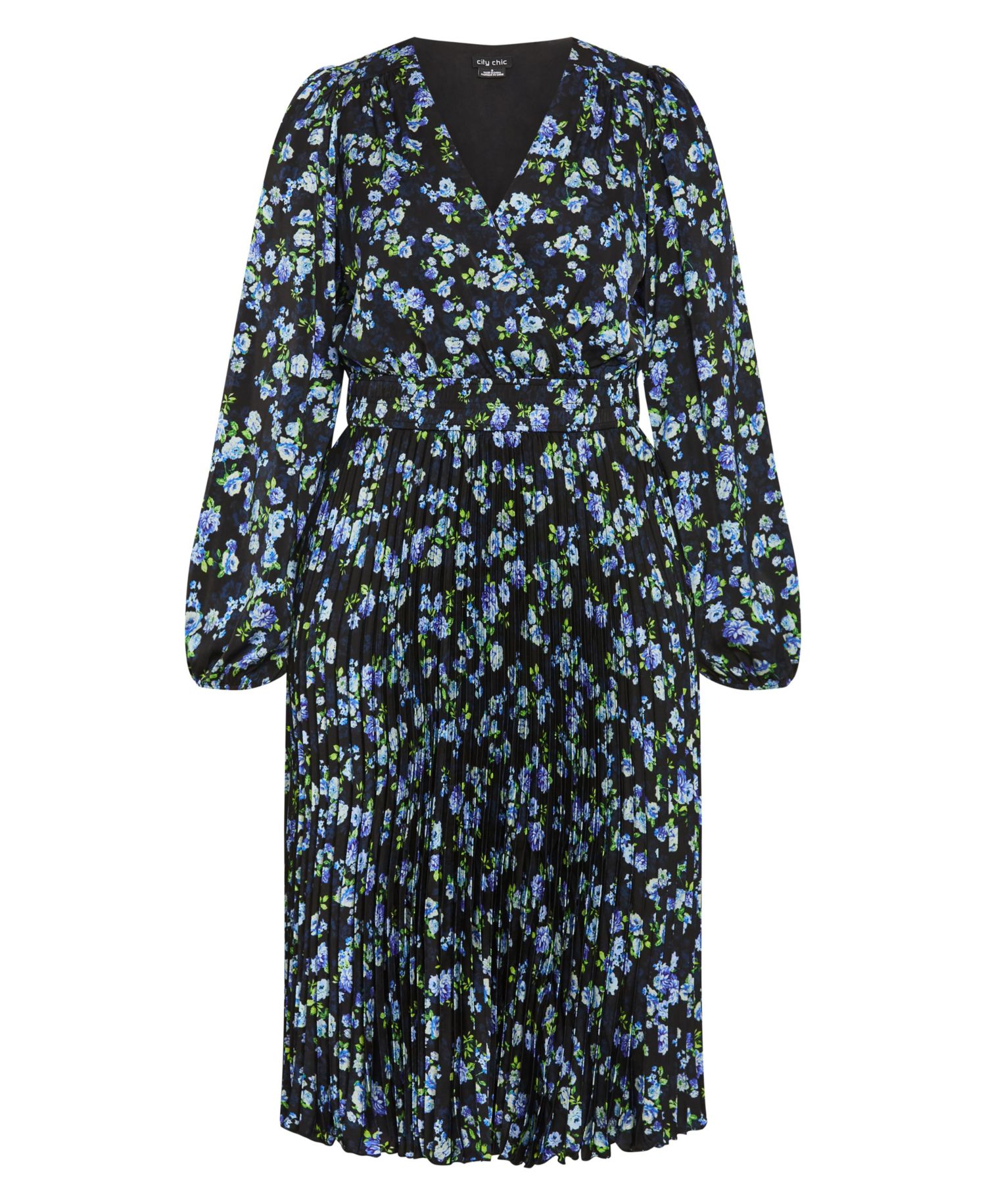 Plus Size Finley Pleat Dress