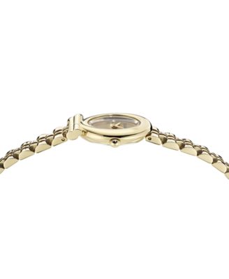 Women's Gold Stainless Steel Bracelet Watch, 23mm