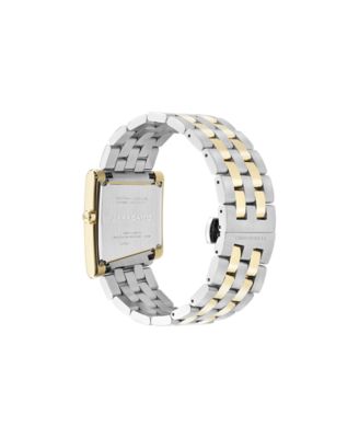 Men's Two-Tone Stainless Steel Bracelet Watch, 39x24mm