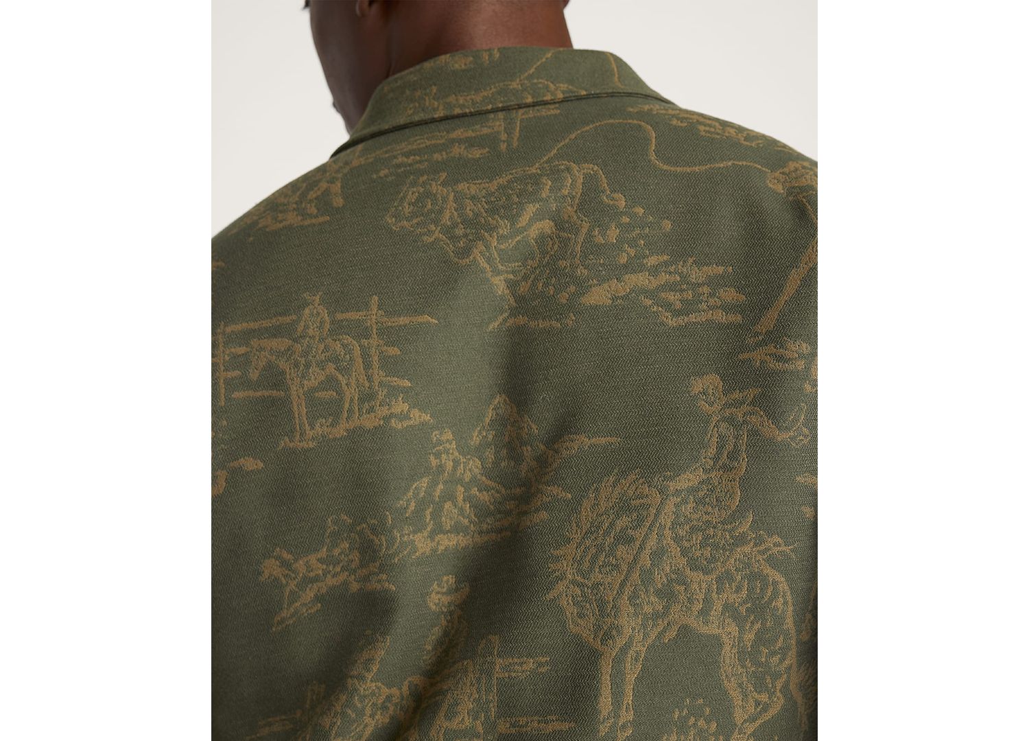 Mens Quilted Chamois Work Jacket