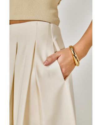 Women's Long Pleated Skirt