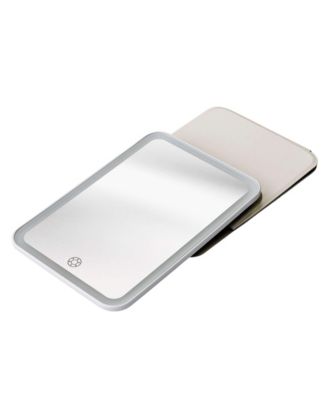 iCV10 Travel Lighted Makeup Mirror with Adjustable Stand