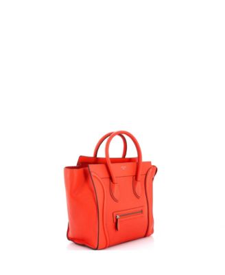 Mini Luggage Bag Grainy Leather