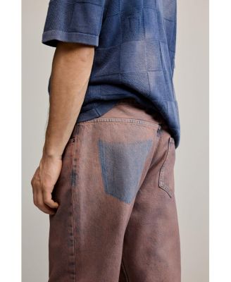 Men's Plain denim trousers