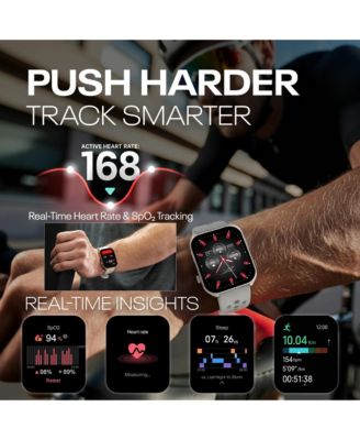 ICON Smartwatch with 2.04" AMOLED Display, 10-Day Battery Life, 80+ Sport Mode