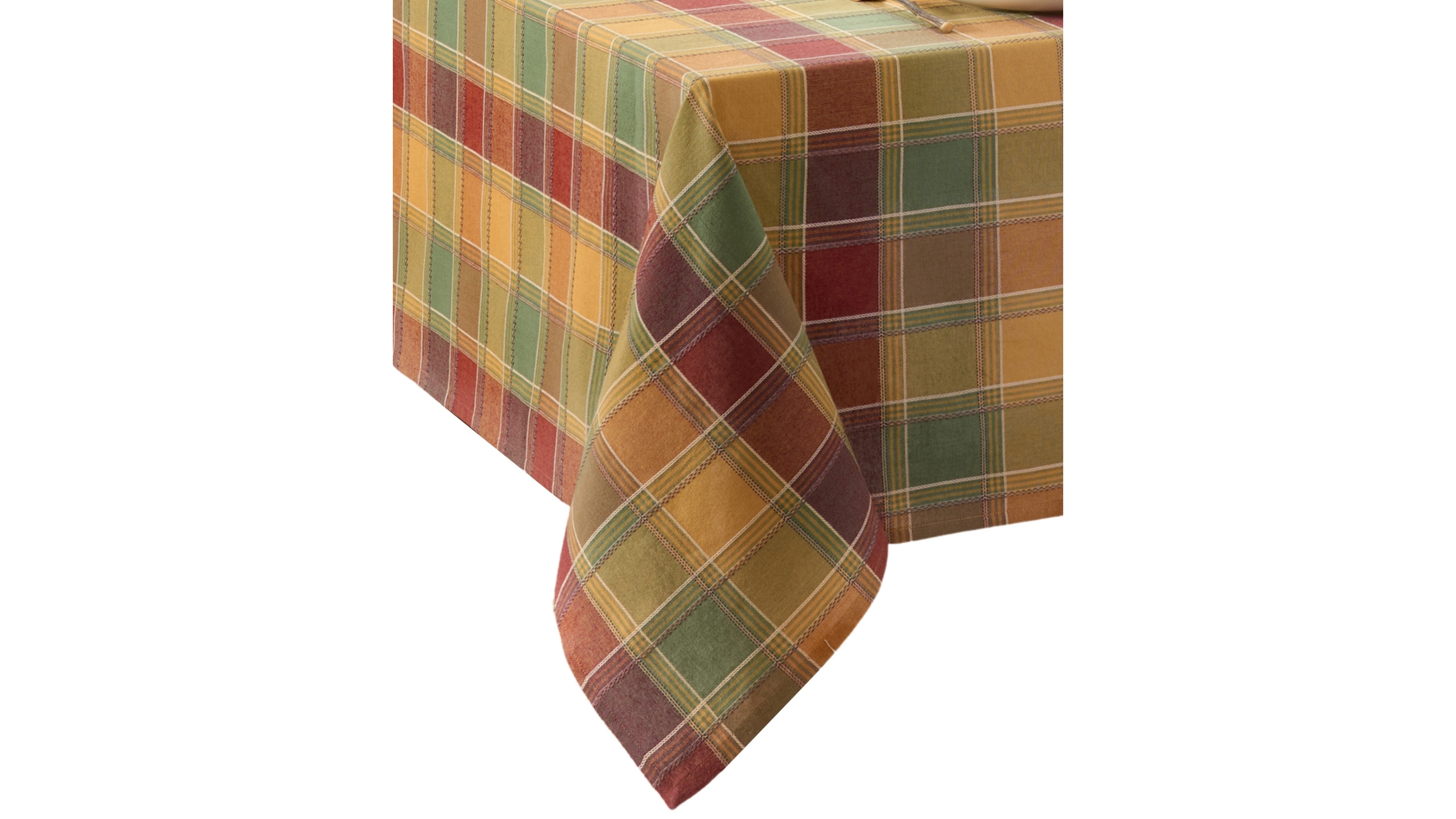 Elrene Autumn Acres Plaid Tablecloth, 60" x 120"