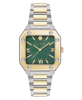 Women's Plein Edge Two-Tone Stainless Steel Bracelet Watch, 34mm