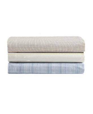 Printed Washed 200-Thread Count Cotton Percale Sheet Set