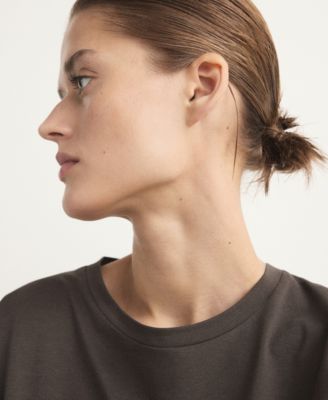 Women's Cotton Two-Piece Short-Sleeved Pajamas