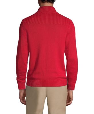Men's Cotton Modal Zip Front Cardigan Sweater