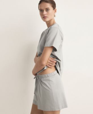 Women's Cotton Two-Piece Short-Sleeved Pajamas