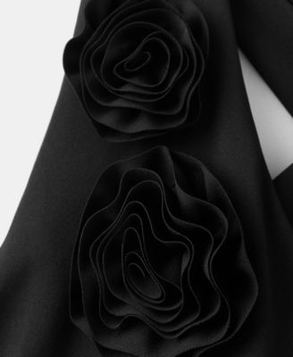 Women's Floral Cross-Back Swimsuit