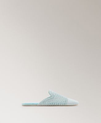 Women's Crochet Mule Slippers