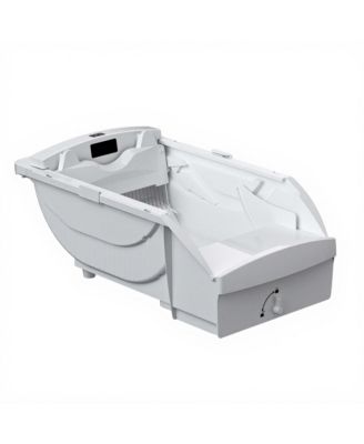 Smart Cat Litter Box with Wide Opening – Self-Cleaning Hooded Litter Box for Cats