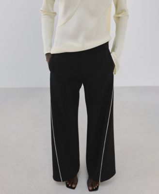 Women's Side Stripe Straight-Leg Pants