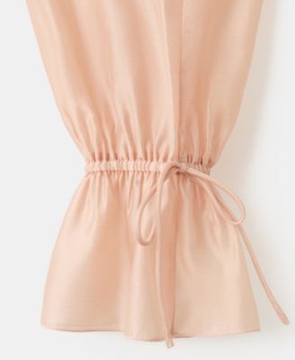 Women's Ruffled Lyocell Blouse