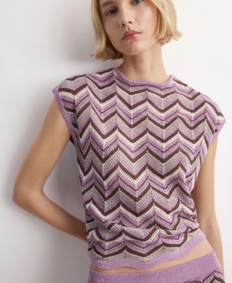 Women's Printed Knit Top
