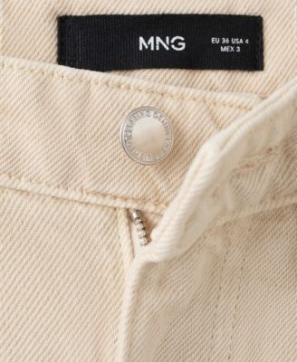 Women's Cuffed Hem Balloon Jeans