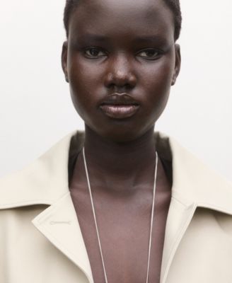 Women's Cotton Pockets Trench Coat