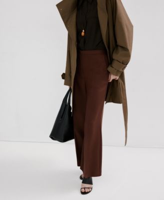 Women's High-Waisted Lyocell Pants