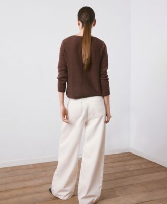 Women's Long-Sleeve Knitted Sweater