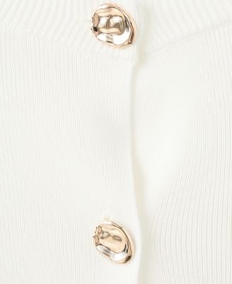 Women's Jewel Button Knitted Cardigan